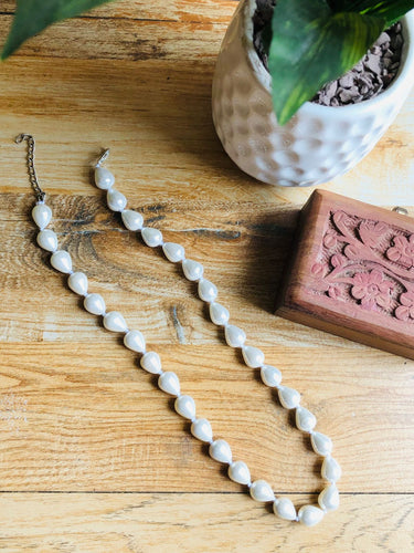 Dewdrop Pearl Necklace